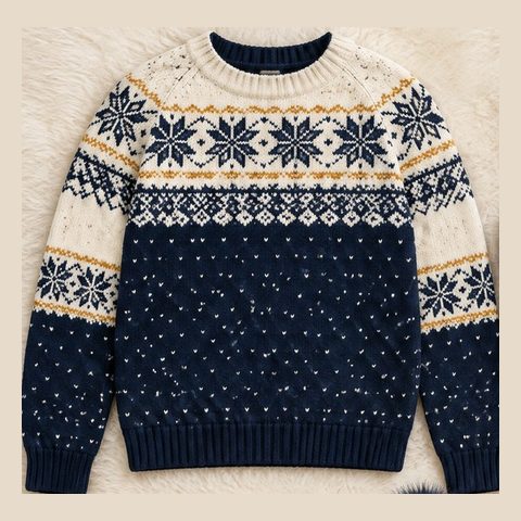 Nordic Fair Isle sweater