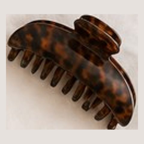 Tortoiseshell claw clip