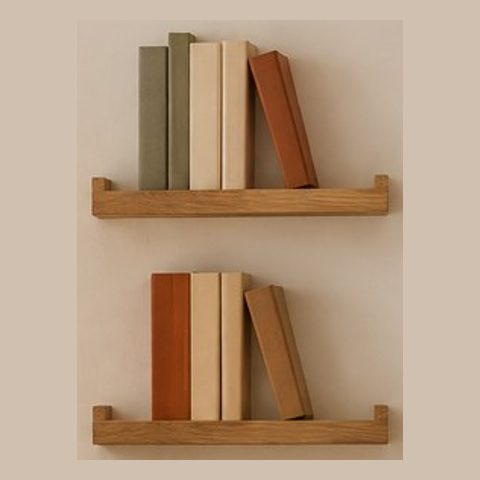 Picture ledge book shelves
